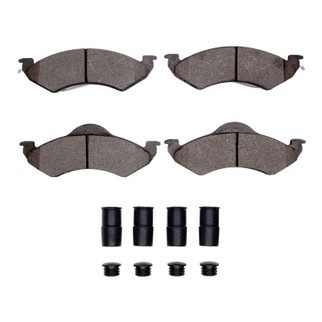 R1 1998-1999 Dodge Dakota 4WD Front R1 Semi Met Pads & Hardware Kit