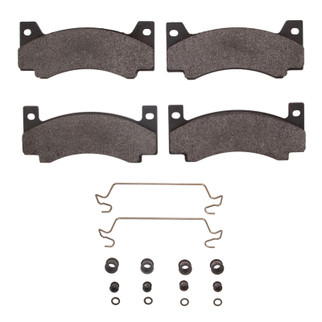 R1 1973-1978 Chrysler CORDOBA Front R1 Semi Met Pads & Hardware Kit