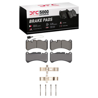 DFC 14-24 Maserati Ghibli Front 5000 Advanced Low Metallic Brake Pads and Hardware Kit