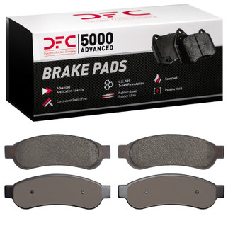 DFC 05-10 Ford F-350 Super Duty 2WD Rear 5000 Advanced Semi Metallic Brake Pads
