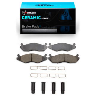R1 1982-1992 American Motors Eagle Front R1 Ceramic Pads & Hardware Kit