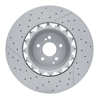 DFC 13-25 Mercedes-Benz GLC63 AMG S Front Drilled and Slotted Hi-Carbon Alloy Geomet Coated Rotor
