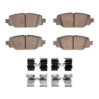 DFC 18-25 Jeep Wrangler Rear 4000 HybriDynamic Brake Pads and Hardware Kit