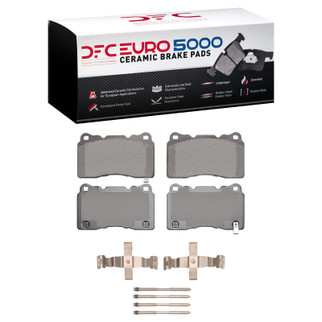 DFC 17-25 Acura Integra Front Euro 5000 Ceramic Brake Pads and Hardware Kit