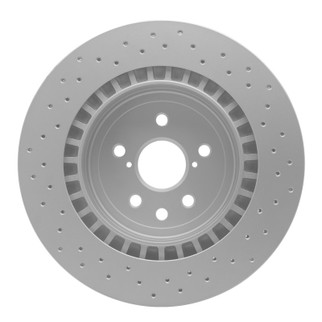 DFC 08-14 Lexus IS F Rear Drilled Hi-Carbon Alloy Geomet Coated Rotor