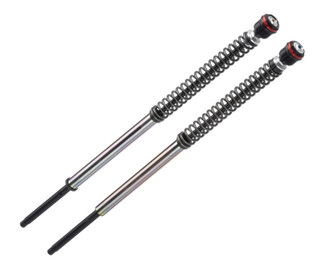 Bitubo JBH0 Pressurized Cartridge Adj.: Spring Preload, Rebound, Comp., w/o Oil, Red Ring