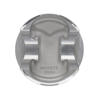 Manley Chevrolet Small Block Piston Set - 4.030in Bore 1.250in CH, -4.00 CC