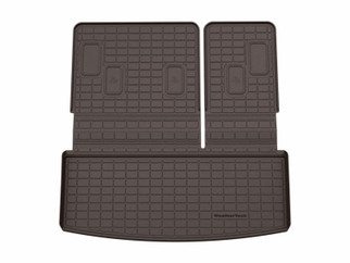 WeatherTech 21-26 Cadillac Escalade Behind 3rd Row Seating SeatBack Cargo Liners HP - Cocoa