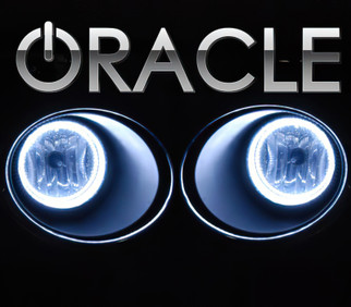 Oracle 07-13 Toyota Tundra LED Fog Light Halo Kit - Blue