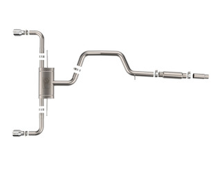 aFe 22-24 Volkswagen GTI MACH Force-Xp 3 to 2-1/2 IN Stainless Steel Cat-Back Exhaust w/Polished Tip