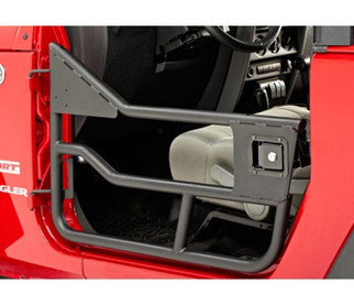 Bestop 07-18 Jeep Wrangler JK Element Doors (Front Doors Matte Black)