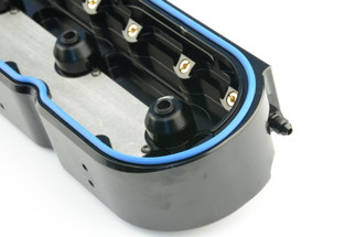 Comp Cams Valve Cover Set, Billet Gm Ls, Race App, No Oil Fill