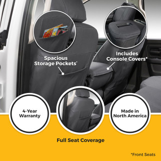 Covercraft 24-25 Jeep Wrangler Buckets Carhartt Super Dux Precision Fit Custom Front Row Seat Cover