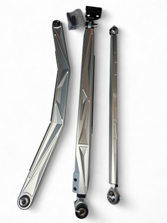 Elektric Offroad 2024+ Can Am Maverick R Volt Billet Radius Rods Anodized Clear