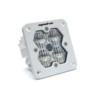 Baja Designs Squadron 2.0 Sport LED Wide Cornering (Flush Mount) - White Housing