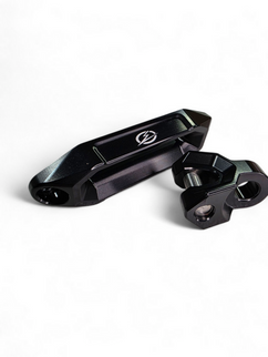 Elektric Offroad Winch Hawse Fairlead And Hook Combo Anodized Black