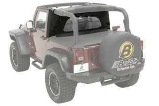Bestop Around Windjammer - 03-06 Jeep Wrangler TJ Wrap (Black Diamond)