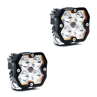 Baja Designs Squadron-R 2.0 Sport (Pair) LED Spot / No Harness
