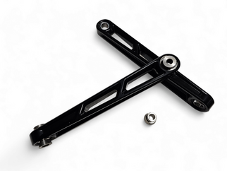 Elektric Offroad 2022+ Polaris Rzr Pro R Turbo R Volt Billet Front Sway Bar Links Anodized Black