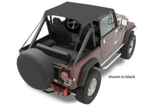 Bestop 76-86 Jeep Cj7 / 81-85 Scdodge Rambler Cj8 / 87-91 Wrangler YJ Traditional Bikini (Tan)