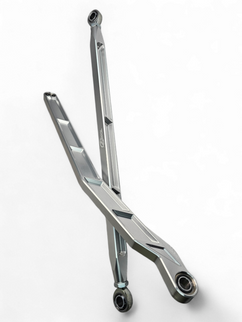 Elektric Offroad 2022+ Polaris Rzr Pro Rurbo R Billet High Clearance Radius Rods Anodized Clear