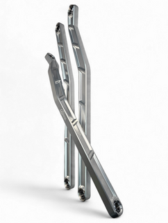 Elektric Offroad 2017+ Can-Am X3 Maverick High Clearance Radius Rods In Clear Finish For 72In