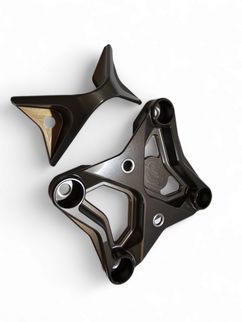 Elektric Offroad 2017-2021 Can Am X3 Maverick Volt Radius Rod Plate Anodized Gun Metal