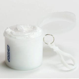 Rays Foldable Poncho Transparent White / White Case