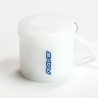 Rays Foldable Poncho Transparent White / White Case