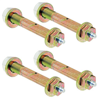 RockJock Greaseable Bolt w/ Hardware 1/2in Thread x 3-1/2in Long (4-pack)