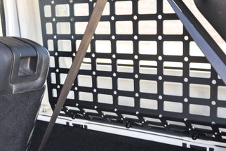 DV8 Offroad 07-18 Jeep Wrangler JK 4-Door Pocketed Rear Window Molle Panels