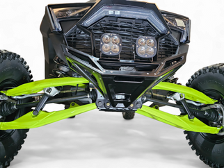 Elektric Offroad 2022-2025 Polaris Rzr Pro R/ Pro S/Turbo R Billet Front Winch Bumper Anodized Black