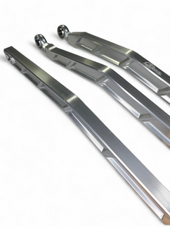 Elektric Offroad 2017+ Can Am Maverick X3 Volt Billet Radius Rods Anodized Clear (RS 72In Model)
