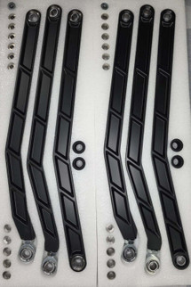 Elektric Offroad 2017+ Can Am Maverick X3 Volt Billet Radius Rods Anodized Black RS 72In Model Only