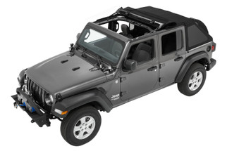 Bestop 18-26 Jeep Wrangler JL 4-Door Trektop (Black Diamond)
