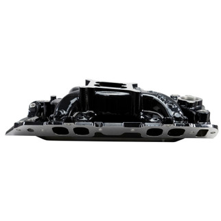Edelbrock RPM Air-Gap Intake Manifold for Big-Block Chevy Oval Port - Black Plasma Finish