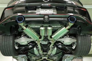HKS Super Turbo Muffler Nissan Z Nismo RZ34