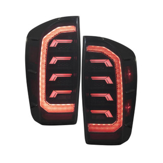 Form Lighting 2016-2023 Toyota Tacoma LED Tail Lights Smoked (Pair)