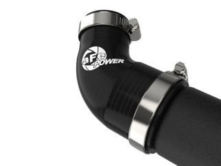 aFe 19-26 Genesis G70 V6 3.3L (tt) BladeRunner Aluminum Hot Charge Pipe - Black