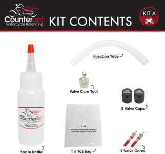 Counteract Motorcycle Balancing Bead DIY Kit: (2) 1oz Bags