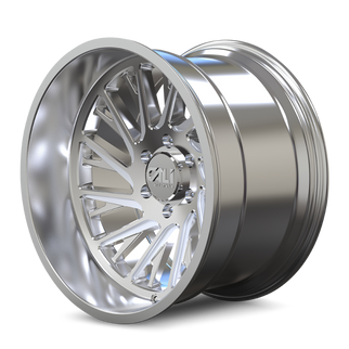 Cali Off-Road 9114 Purge 22x12 / 6x139.7 BP / -51mm Offset / 106mm Hub Polished Wheel