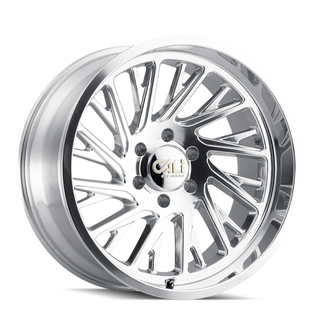 Cali Off-Road 9114 Purge 22x12 / 6x135 BP / -51mm Offset / 87.1mm Hub Polished Wheel