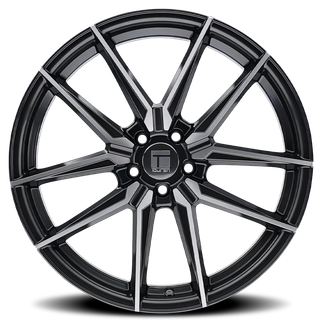 Touren 3294 TR94 18x8 / 5x114.3 BP / 35mm Offset / 73.1mm Hub Gloss Graphite Brushed w/ Dark Wheel
