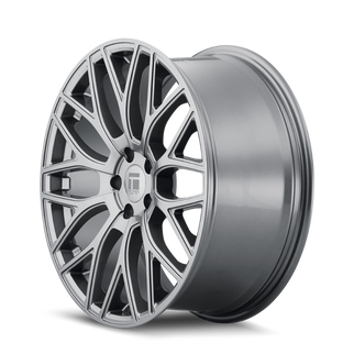 Touren 3276 TR76 18x8 / 5x108 BP / 35mm Offset / 63.5mm Hub Gloss Graphite Wheel