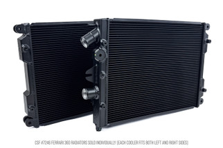 CSF 00-08 Ferrari 360 High Performance All Aluminum Radiator - Left/Right