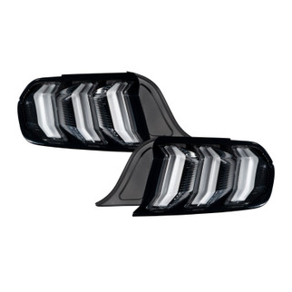 Form Lighting 2015-2023 Ford Mustang LED Tail Lights Clear (Pair)