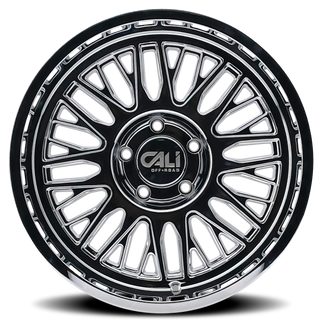 Cali Off-Road 9116 Vertex 22x12 / 6x135 BP / -44mm Offset / 87.1mm Hub Chrome Wheel