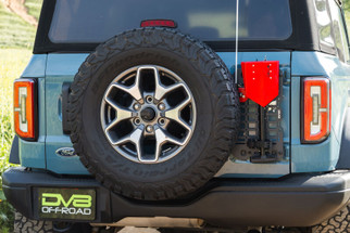 DV8 Offroad 2021-2025 Ford Bronco Tailgate Reinforcement Molle Panel