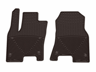 WeatherTech 2025 Ram Truck 1500 (Incl. RHO) CC/QC (No Vinyl) Front All-Weather Floor Mats - Cocoa