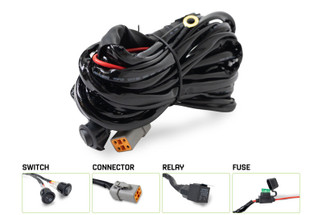 DV8 Offroad 40 AMP DTP 4-Pin Halo Light Harness